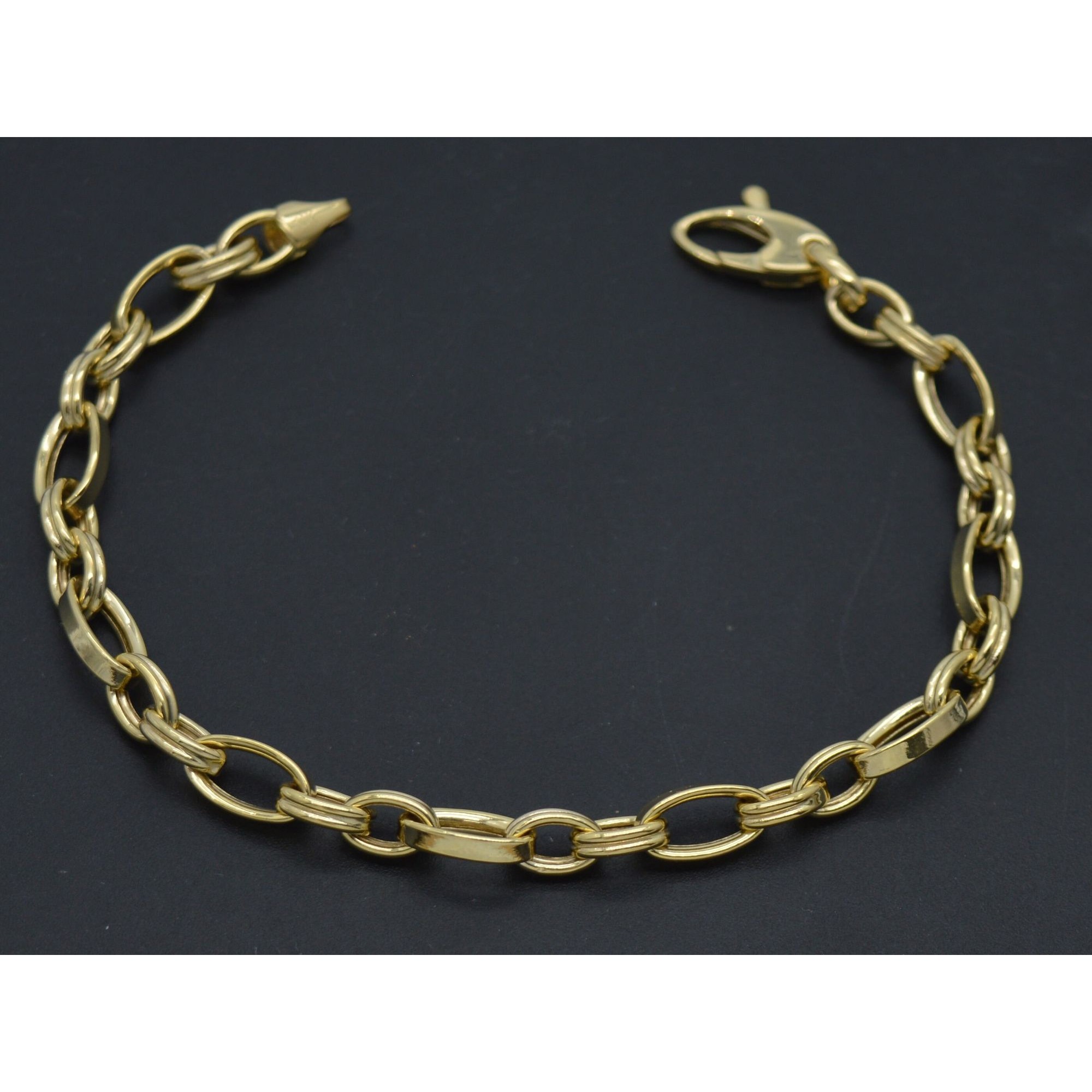 Real 14k Solid Yellow Gold 7.5